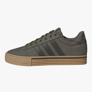 New Adidas Army Green Sneakers M4 /W5